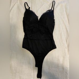 Windsor Black Bodysuit